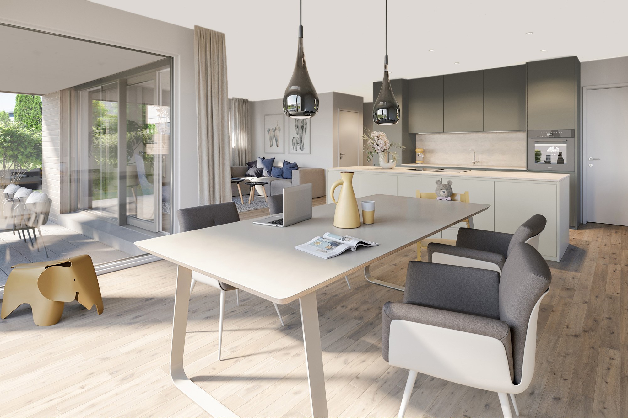 Beispielhafter Innenausbau EFH Arbon