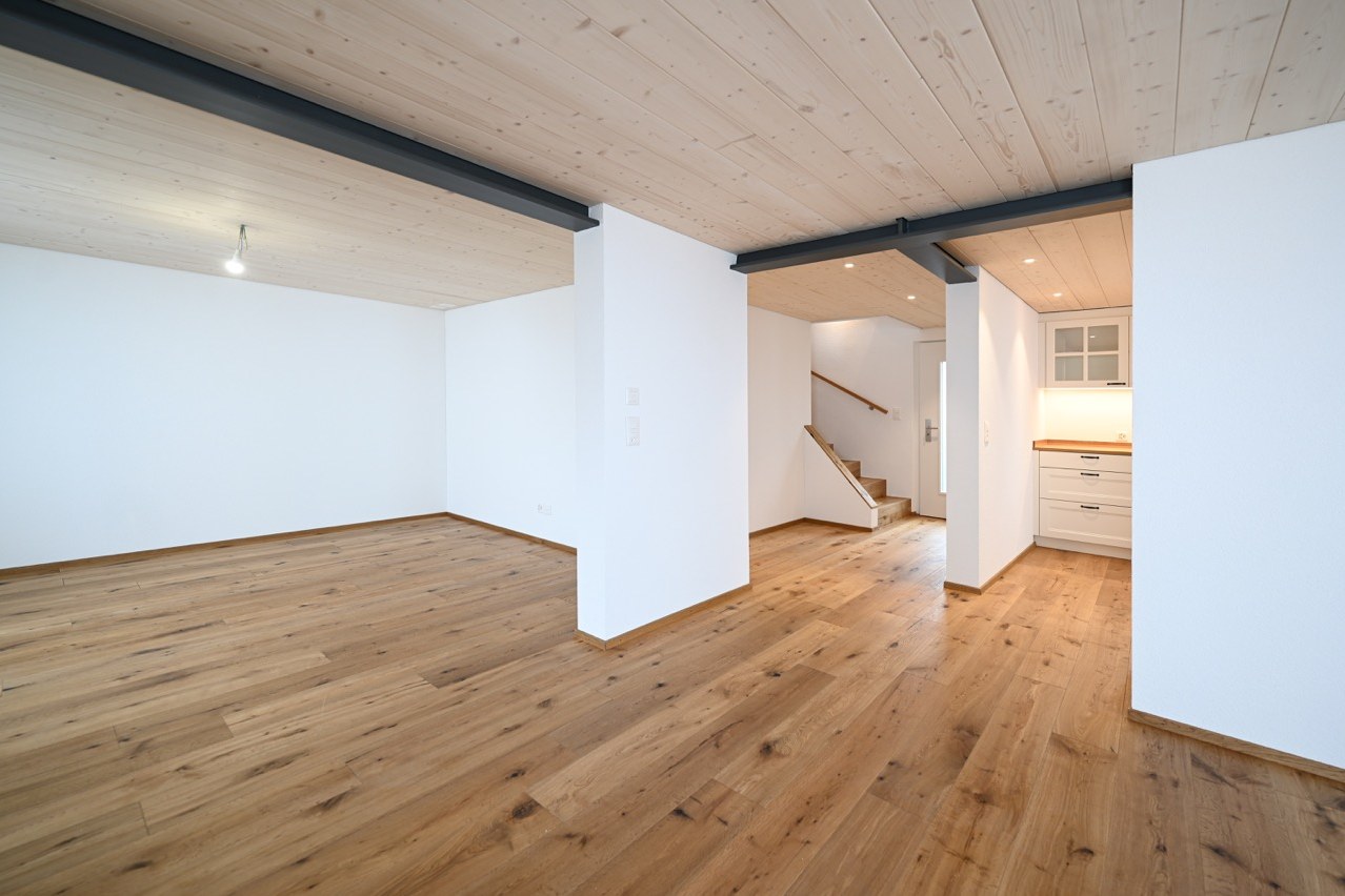 Umbau Einfamilienhaus Wohnzimmer