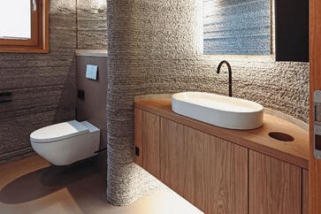 3D-Betondruck Innenausbau