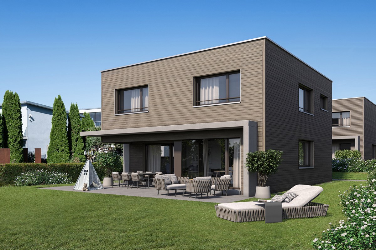 Aussenansicht Einfamilienhaus Arbon